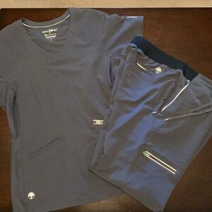 Healing Hands 360 scrub top and pants